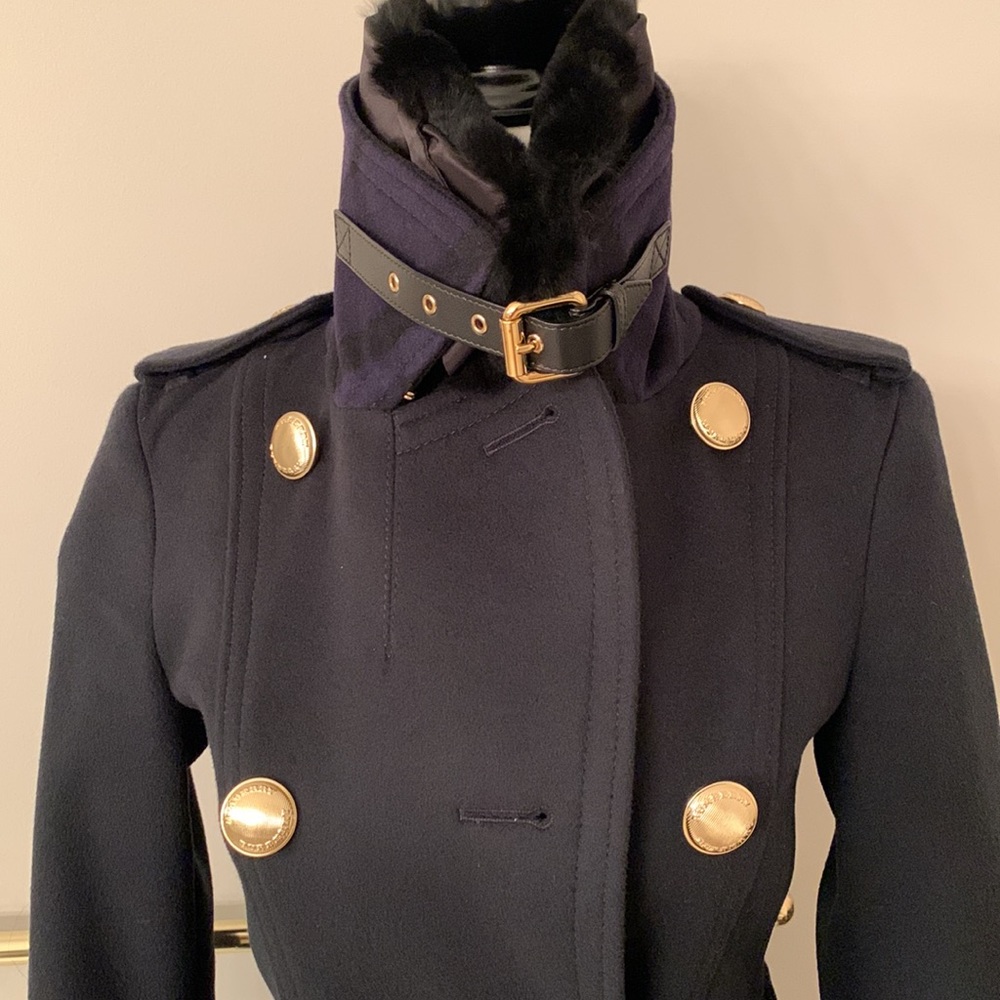 Burberry Wool & Cashmere Coat new - Picture 4 of 10
